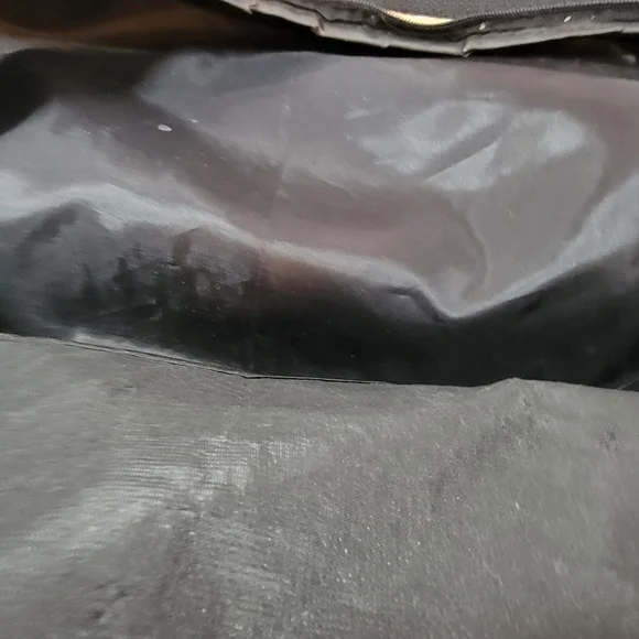 Vintage Bovano Tapestry Made USA Teddy Bear Country House Tote Bag - Picture 7 of 8